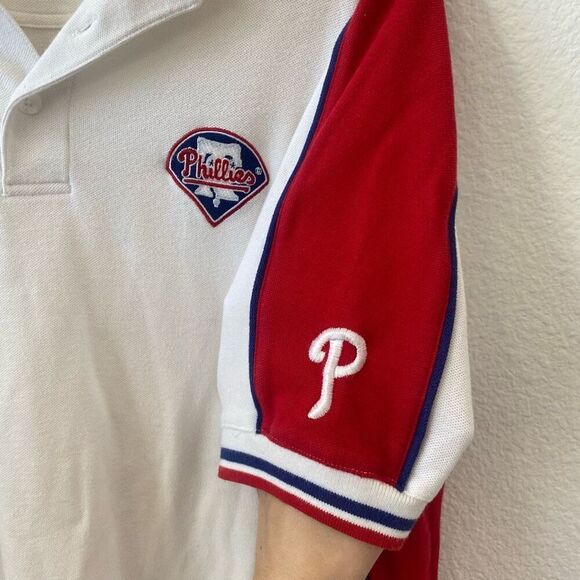 Philadelphia Phillies Vintage Polo Size M - Picture 6 of 8